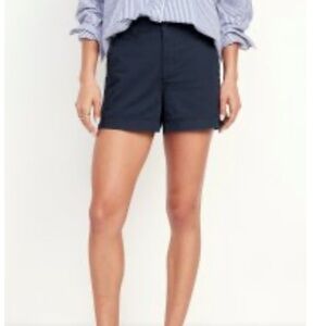 Old Navy High Waist Navy Shorts